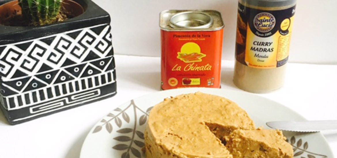 Mon Fauxmage vegan aux épices et noix