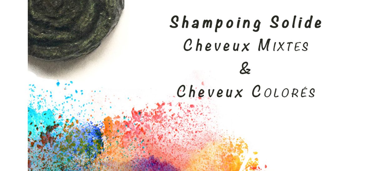 bandeau shampoing solide cheveux colorés et cheveux mixtes