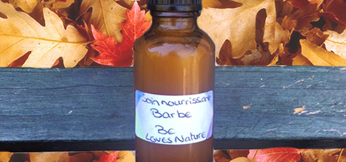huile de barbe et moustache nourrissante