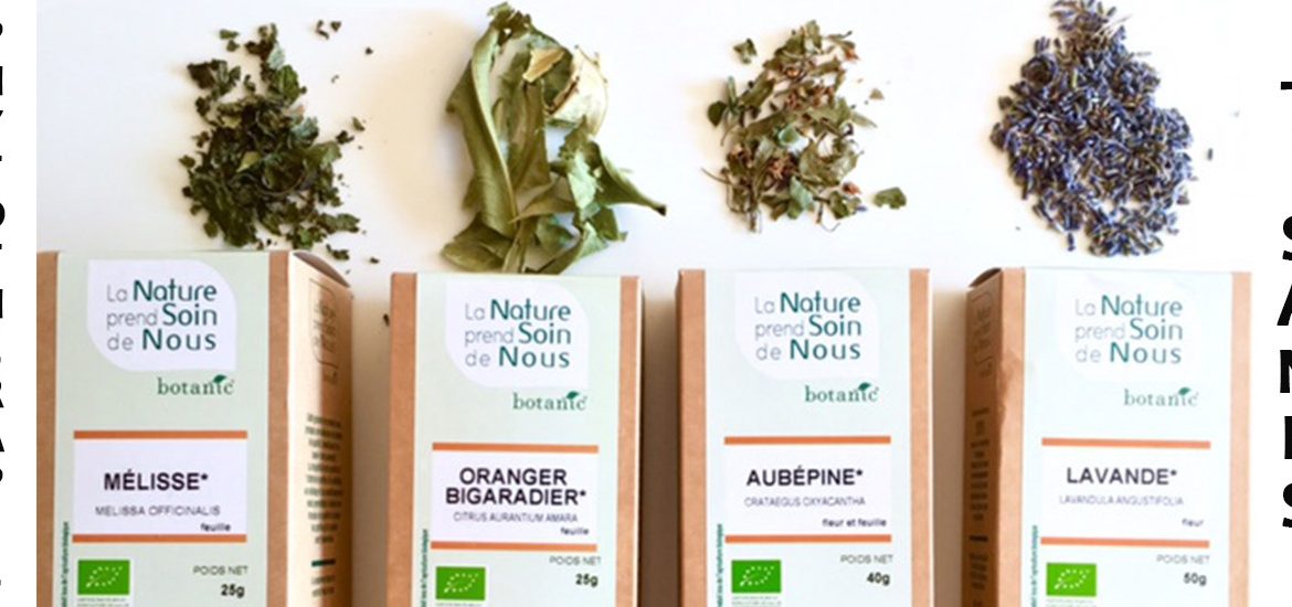 jeu concours Botanic: phytothérapie tisanes